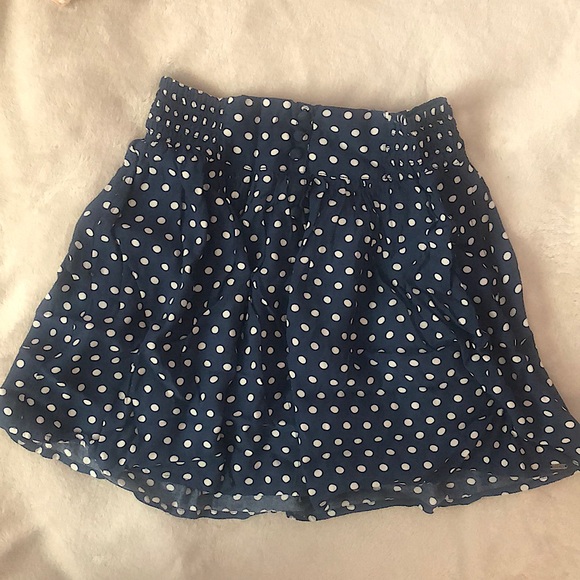 (3/$15) Garage Polka Dot Mini Skirt - Picture 1 of 2